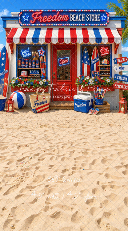 Freedom Beach Shoppe - With Sweep Option