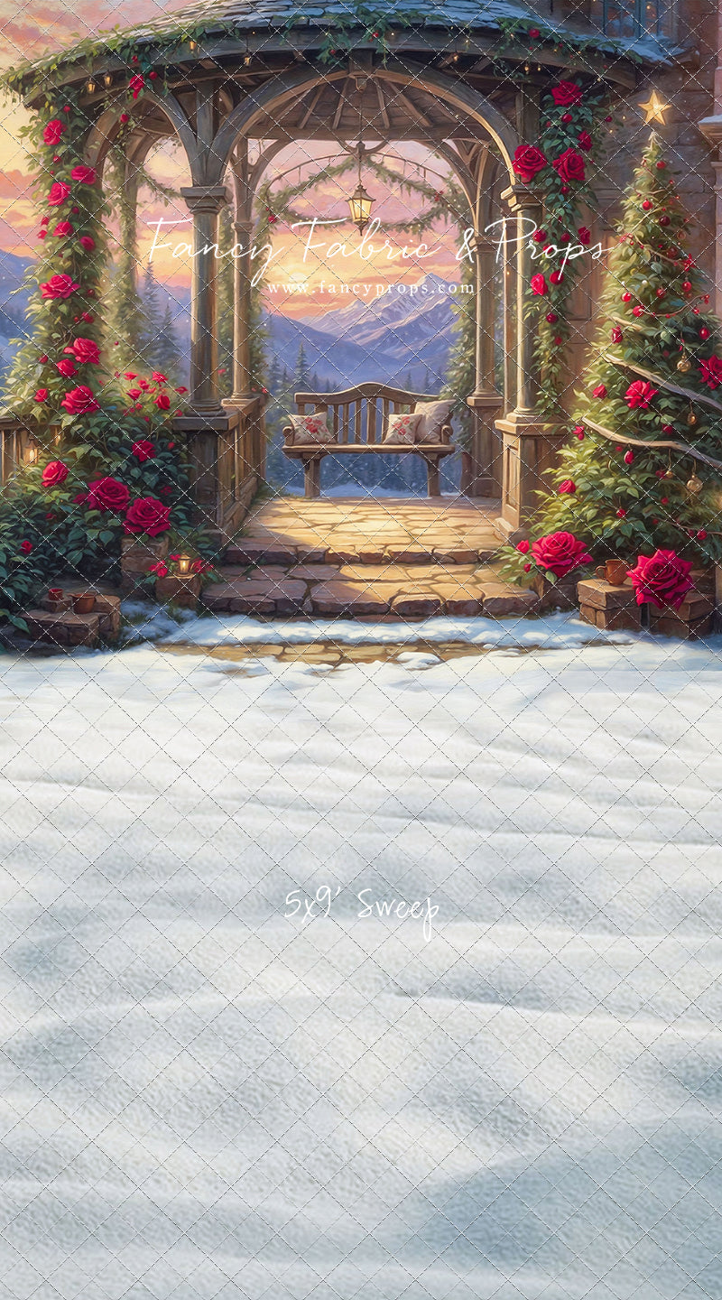 Frosty Rose Pavilion - with Sweep Option