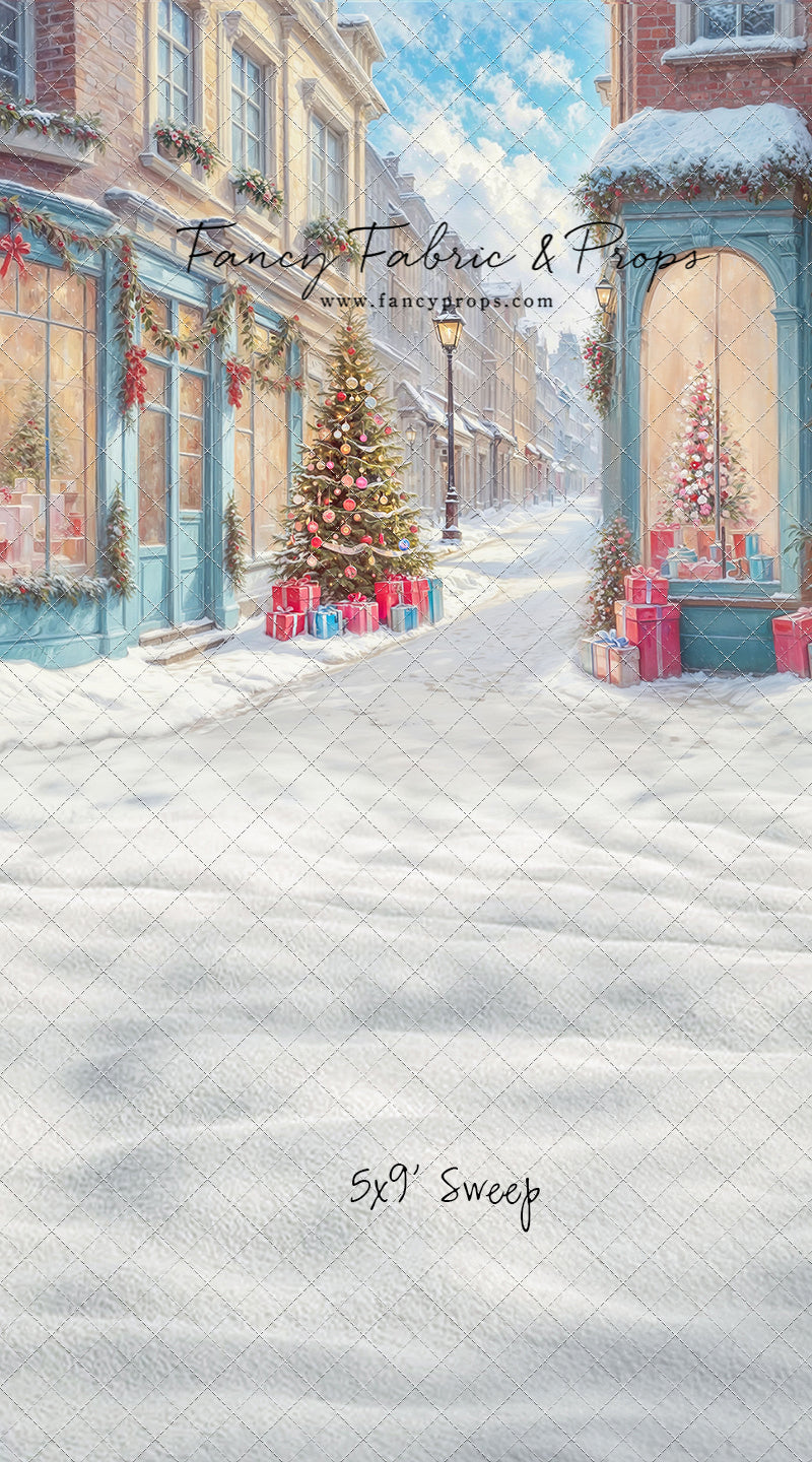 Frosty Shopping Boulevard - With Sweep Option