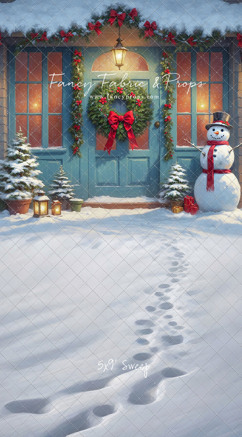 Frosty's Holiday Greeting - with Sweep Option