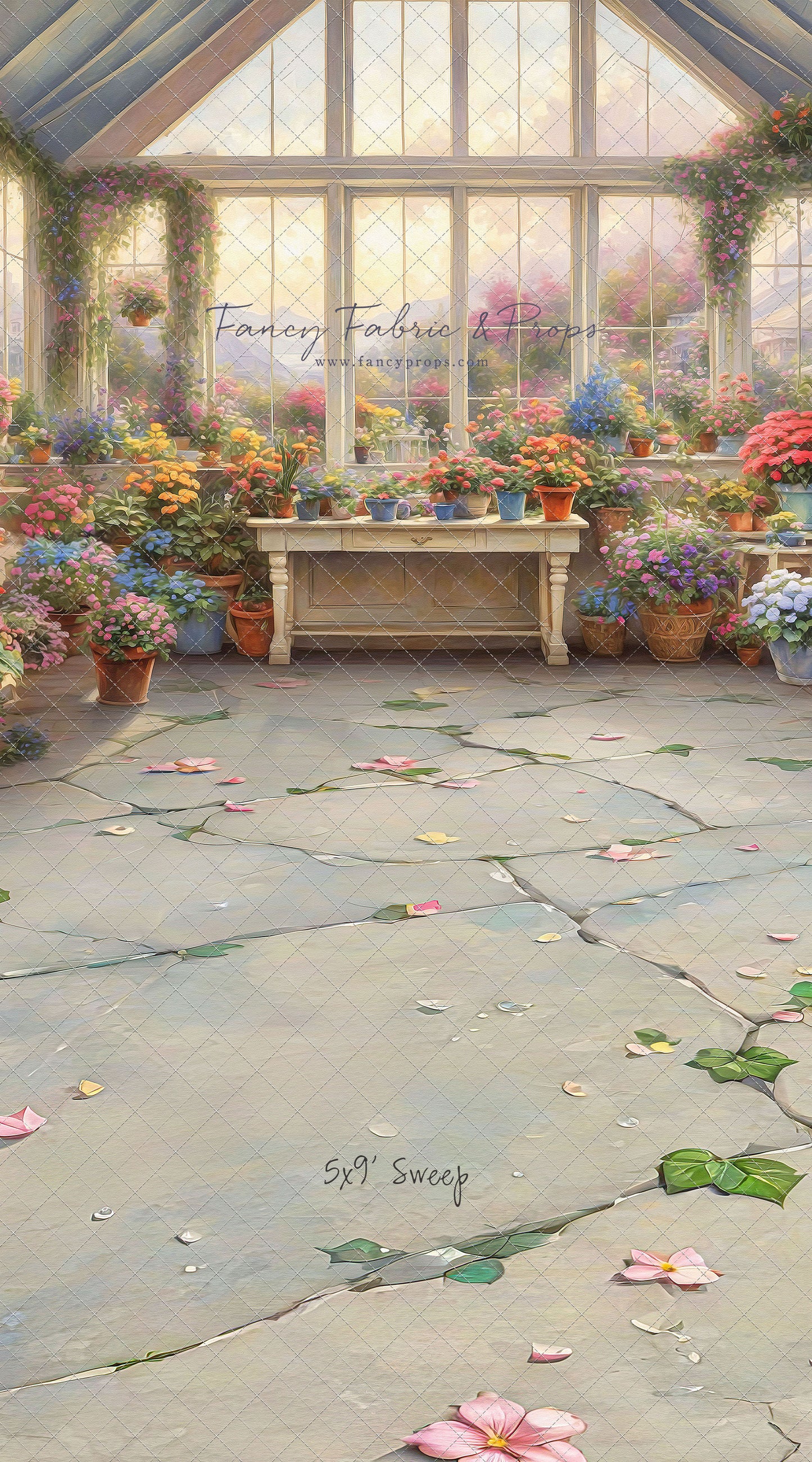 Green House Blooms - With Sweep Option