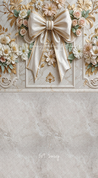 Ivory Luxe - With Sweep Option