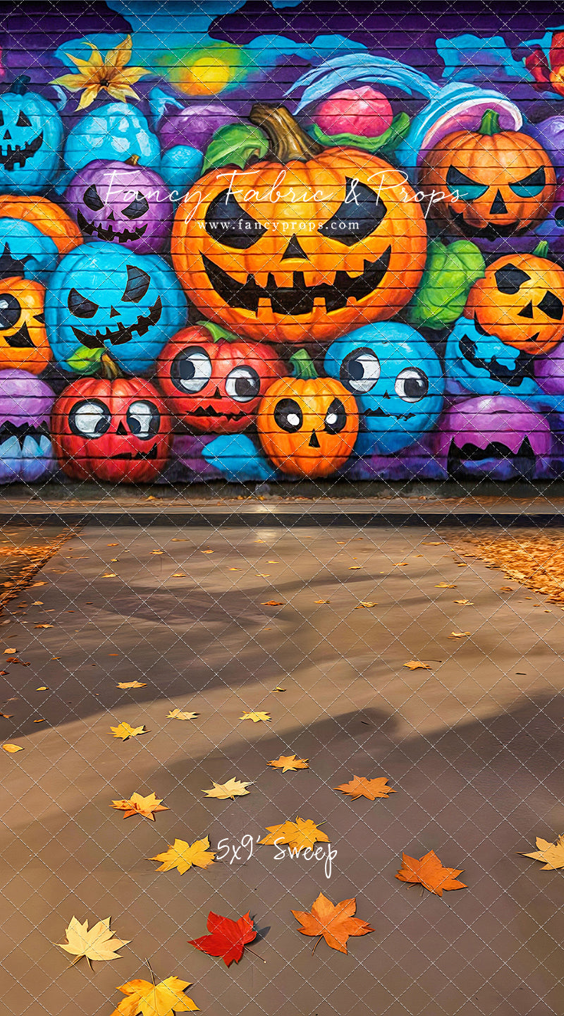 Jack-o-Lantern Graffiti Jam - With Sweep Option