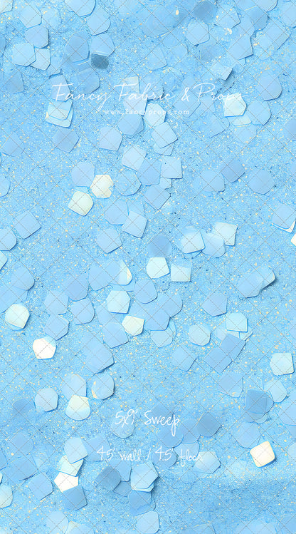 Power Blue Confetti