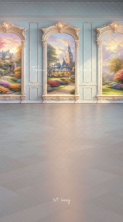 Royal Victorian Wainscoting Wall - With Sweep Option