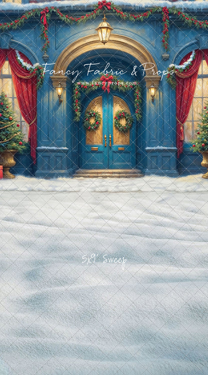 Sapphire Holiday Elegance - With Sweep Option