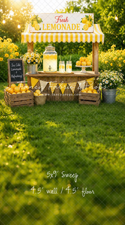 Sunny Days Lemonade Stand - With Sweep Option