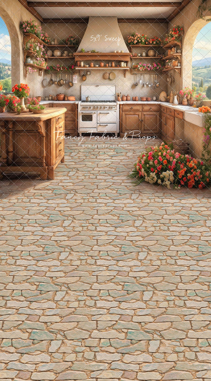 Tuscan Kitchen- With Sweep Option