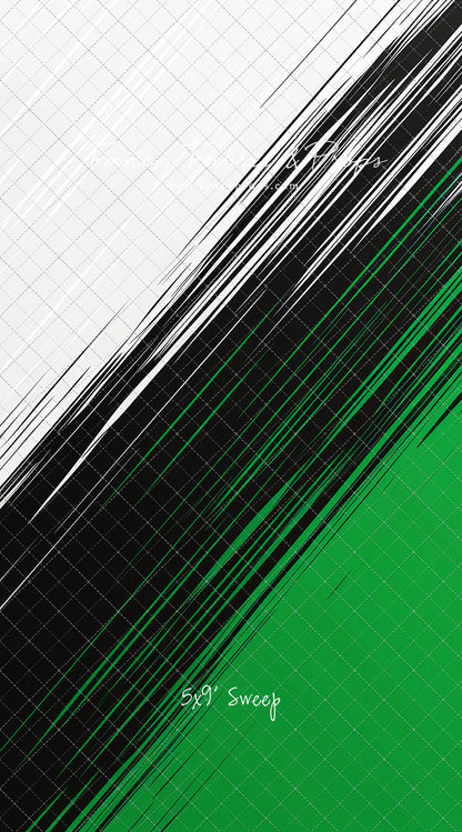 Varsity Emerald & Black