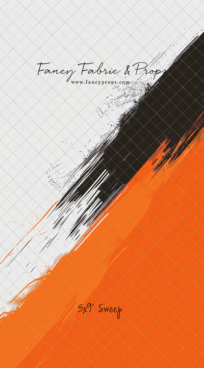 Varsity Orange & Black