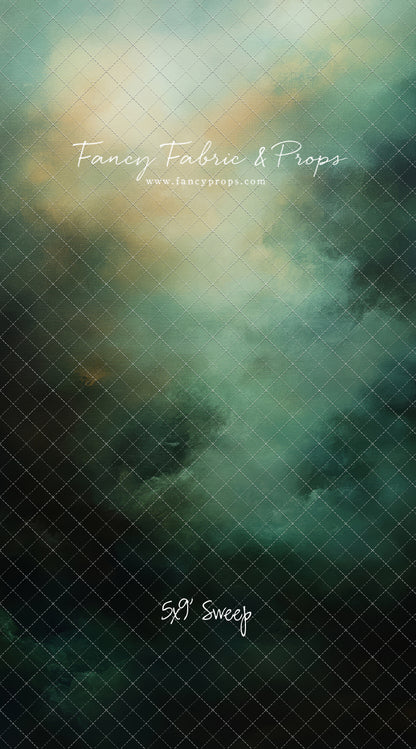 Verdigris Sky -  Sweep Sizes Only