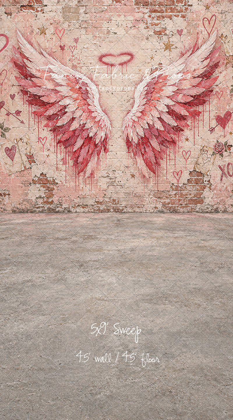 Angel Wing Mural - With Sweep Option