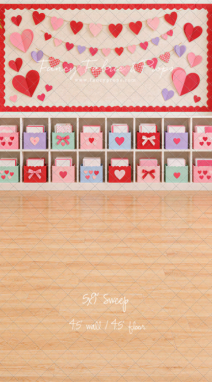 Cheerful Valentine Classroom - With Sweep Option