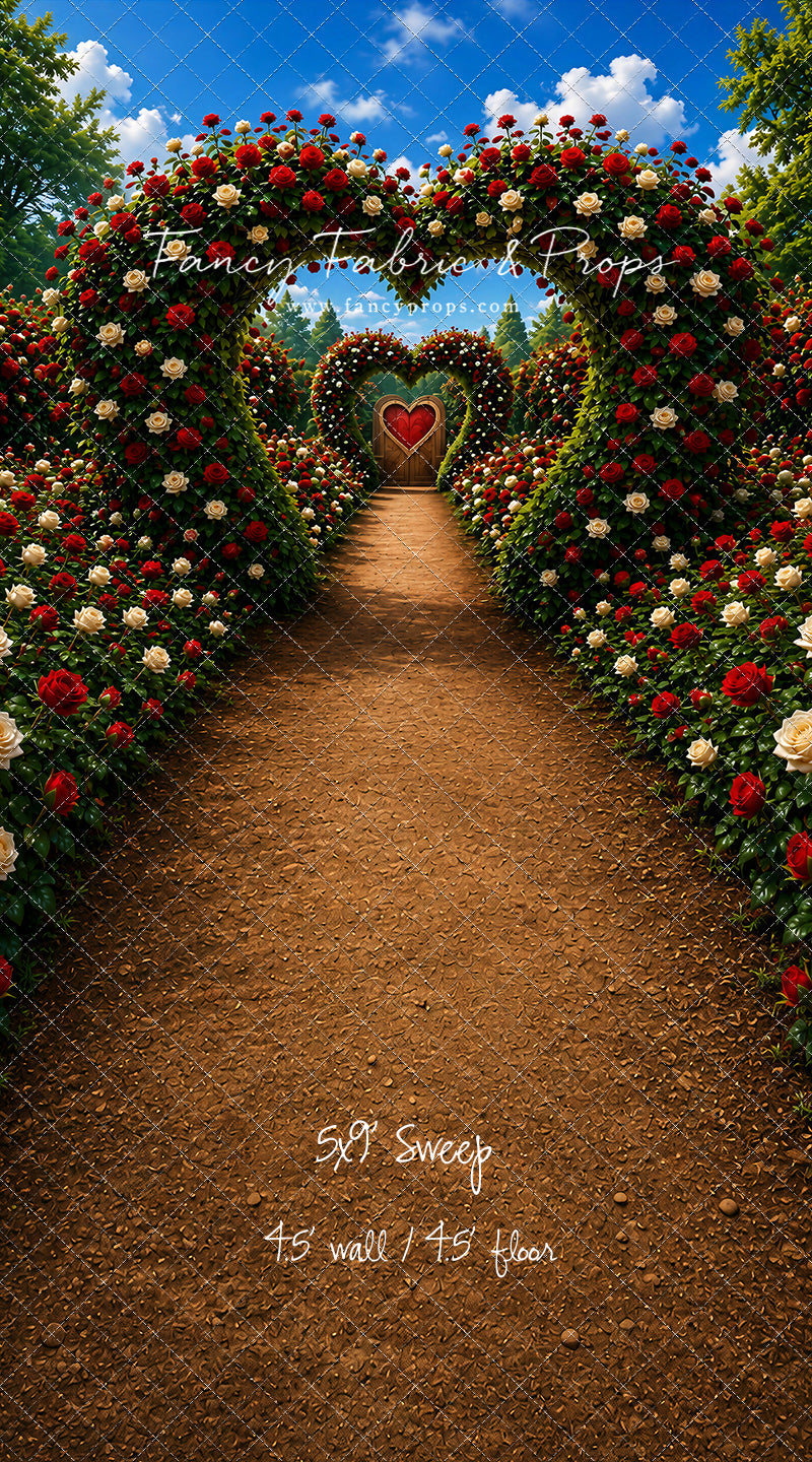 Heart Shaped Garden - With Sweep Option