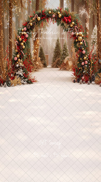 Peppermint & Pine Archway - With Sweep Option