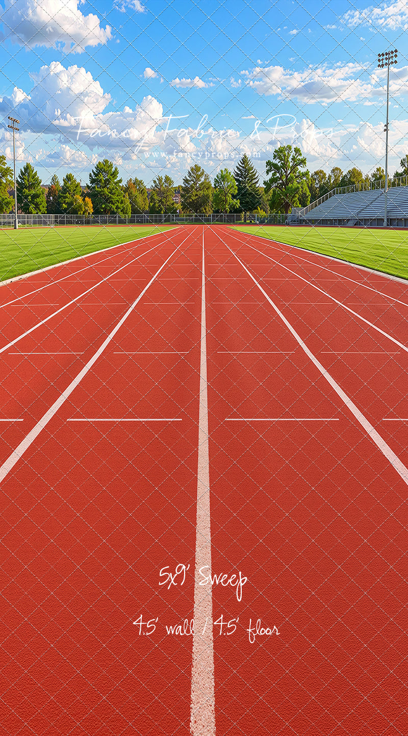 Track & Field Starting Line - With Sweep Option