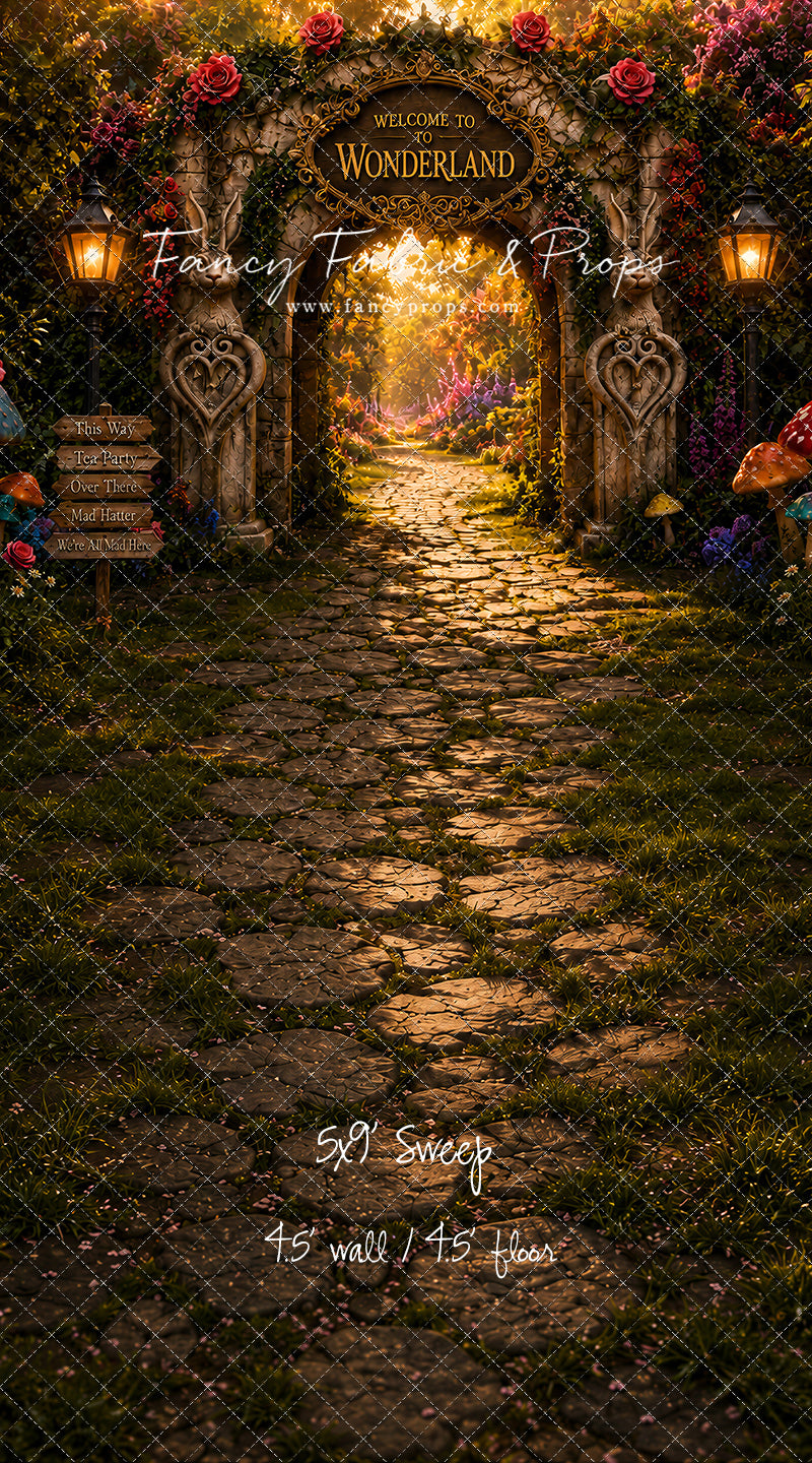 Wonderland Rabbit Way - With Sweep Option
