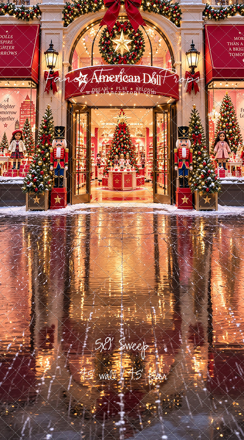 American Doll Holiday - With Sweep Option