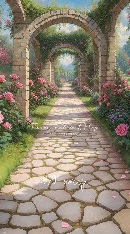 Arcadian Rose Gate - With Sweep Option