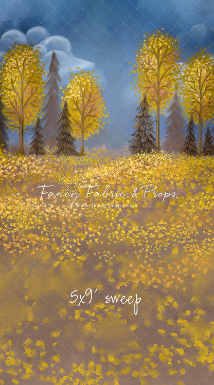 Autumn Falls - With Sweep Option