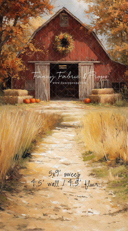 Autumn At Red Oak Farm - with Sweep Option