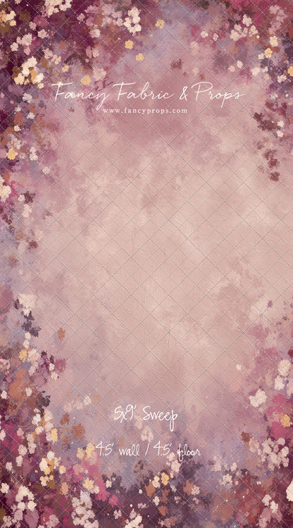 Berry Blossom Border - With Sweep Option