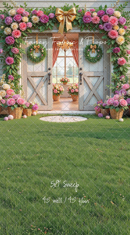 Blooming Bunny Barn - With Sweep Option