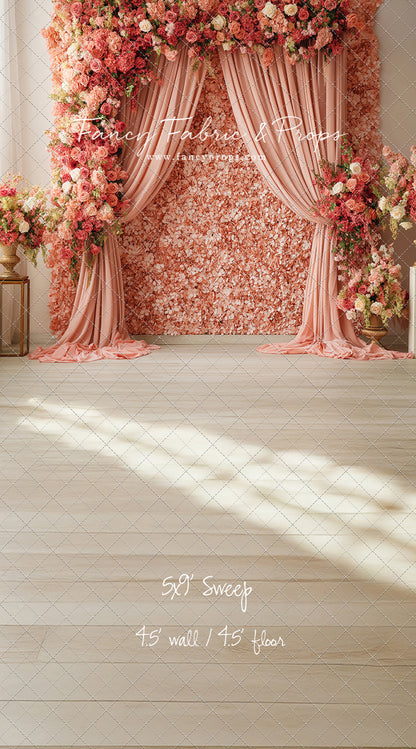 Blooming Flower Wall - With Sweep Option