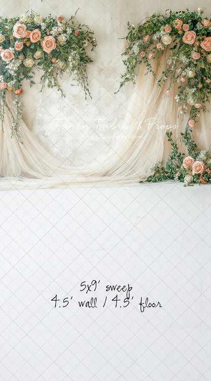 Blossom Veil - With Sweep Option