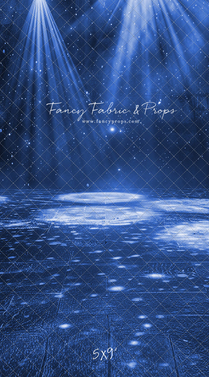 Blue Stage Lights - Sweep Sizes Only