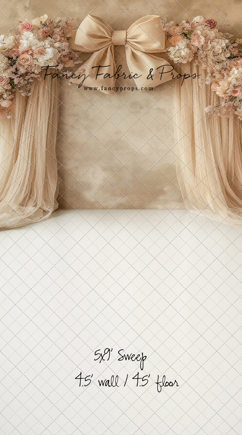 Blush Bow Harmony  - With Sweep Option