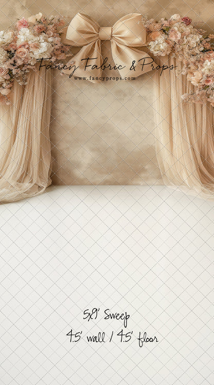 Blush Bow Harmony  - With Sweep Option