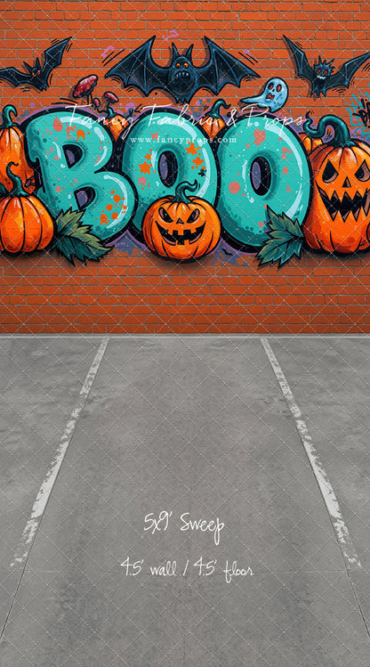 Boo Crew Graffiti Wall - With Sweep Option