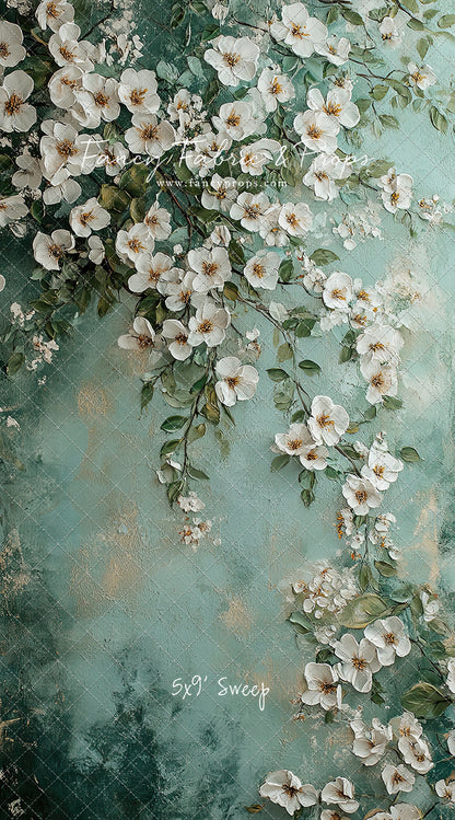 Cascading Gardenias
