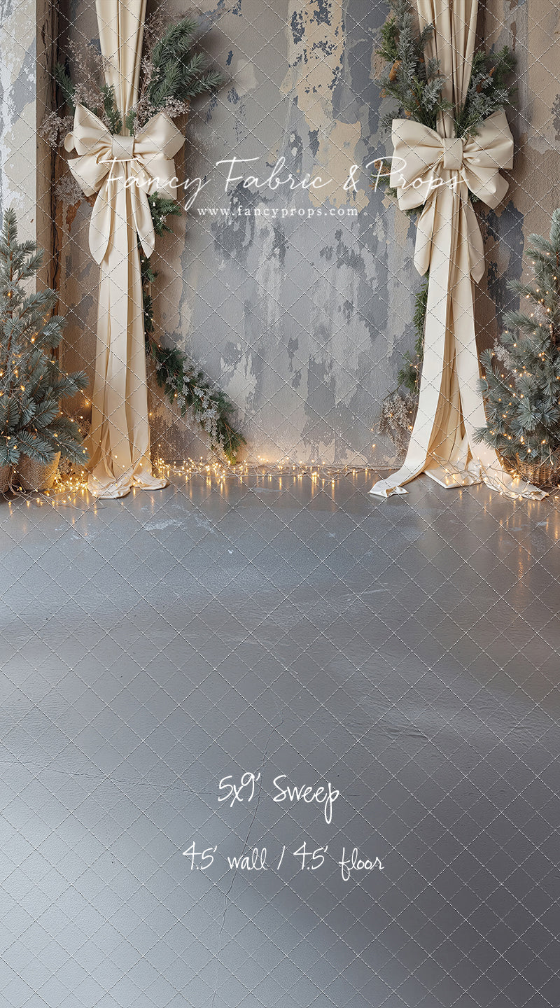 Champagne Bow Room - With Sweep Option