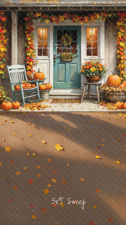 Charming Autumn Porch - With Sweep Option