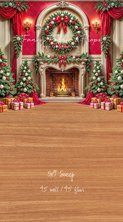 Chestnut & Crimson - with Sweep Option