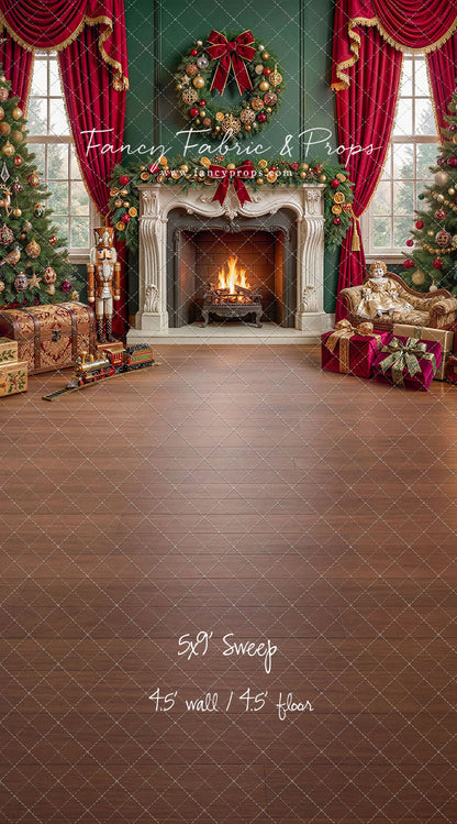 A Christmas Keepsake Parlor - with Sweep Option