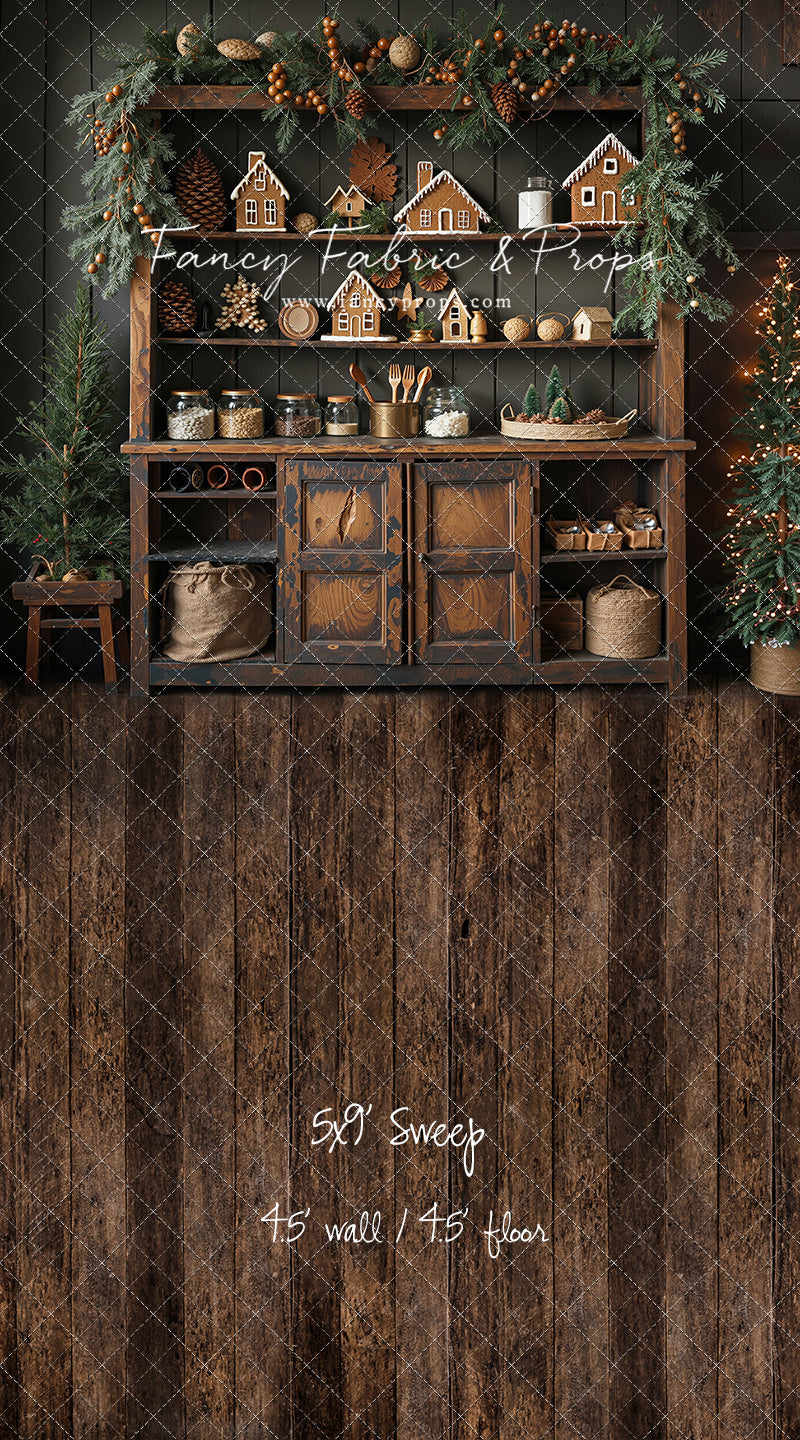 Christmas Kitchen Charm - With Sweep Option