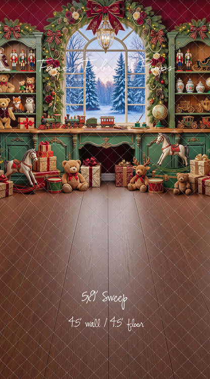 Christmas Toy Cabinet - with Sweep Option