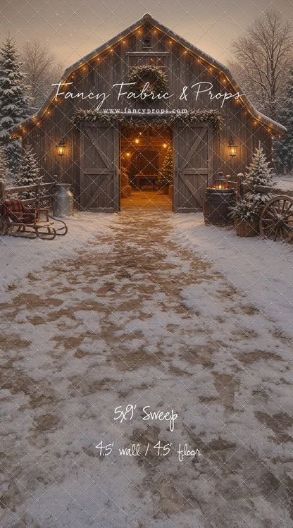 Christmas In The Timber Barn - with Sweep Option