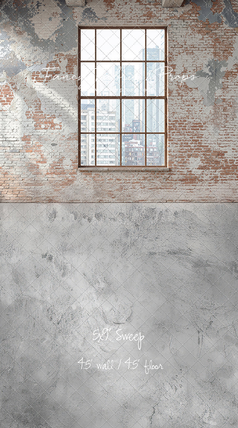 City Brick Canvas - With Sweep Option