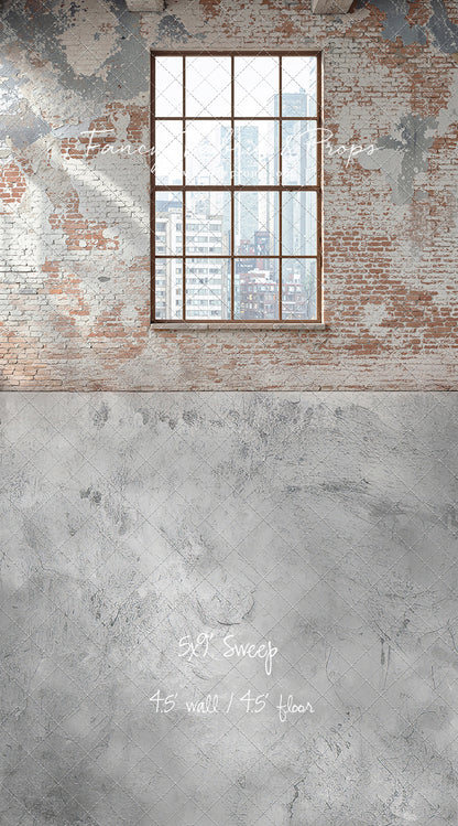 City Brick Canvas - With Sweep Option