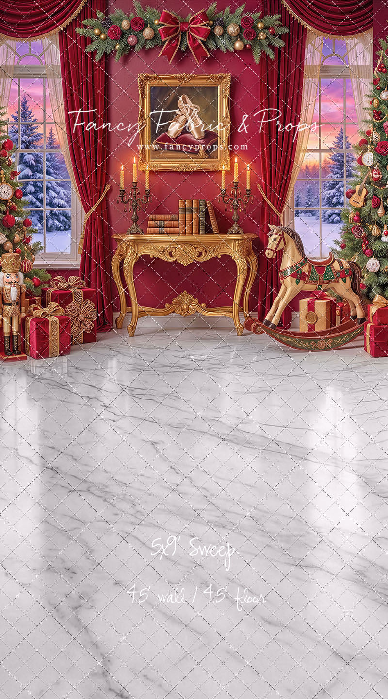 Clara's Crimson Room - with Sweep Option