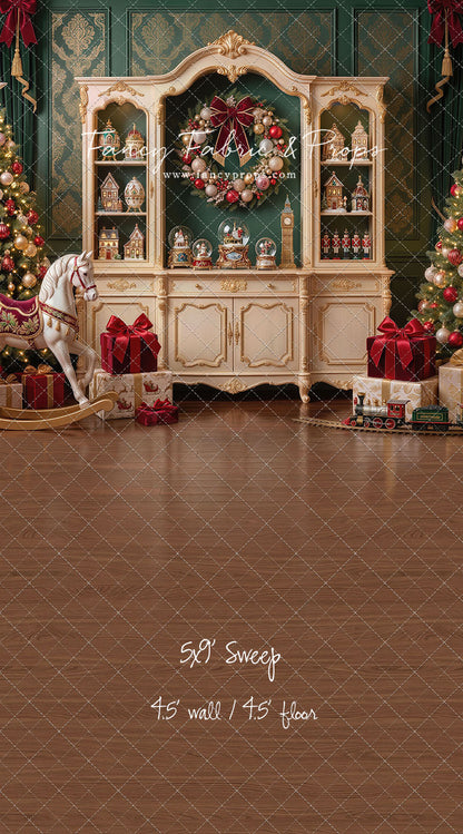 Classic Christmas Cabinet - With Sweep Option