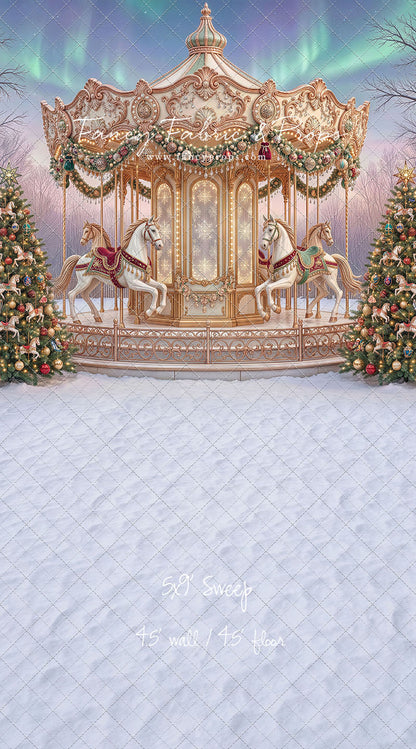 Classic Christmas Carousel - With Sweep Option