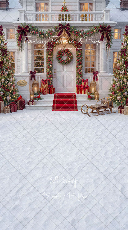 Classic Christmas House - With Sweep Option
