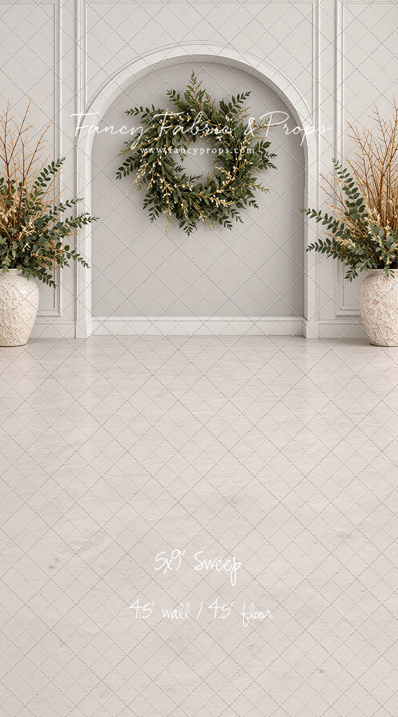 Clean Evergreen Arch - With Sweep Option