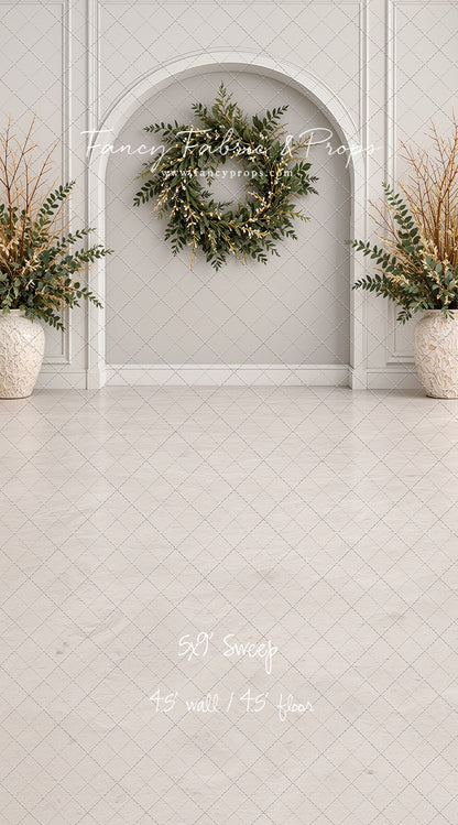Clean Evergreen Arch - With Sweep Option