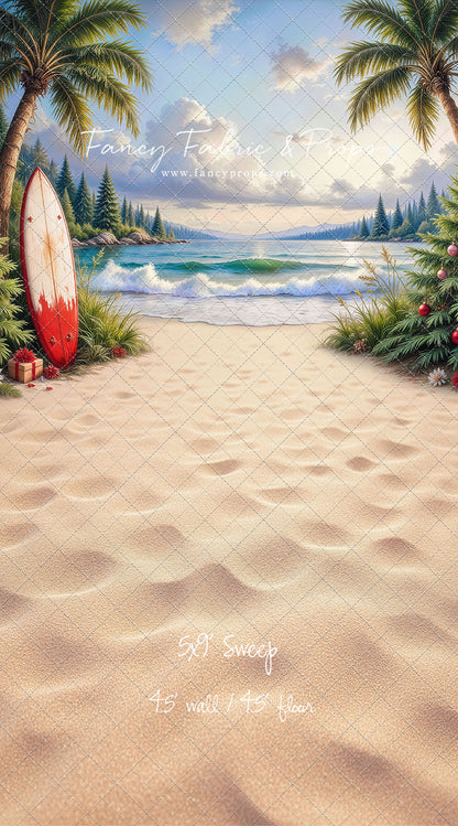 Coastal Christmas Cove - With Sweep Option